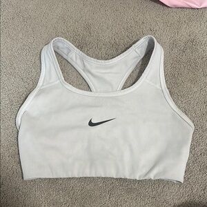 Nike Light Gray Sports Bra